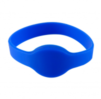 RFID браслет Mifare силиконовый (синий) D65