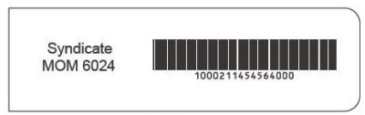 RFID метка UHF на металл Syndicate MOM 6024, NXP UCODE 9, 60х24x1.2 мм